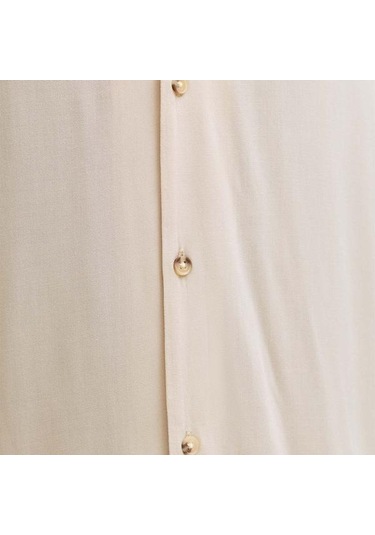 Jack&jones Jeff Resort Solid Erkek Bej Gömlek
