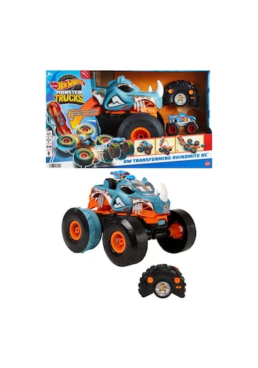 Hot Wheels Monster Trucks Hw Transformıng Rhınomıte Rc Vehicle Çok Renkli