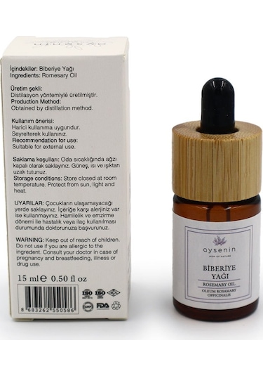 Aysenin Biberiye Yağı / Rosemary Oil 15 ML
