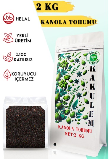 Kakulem Sertifikalı Kanola Rapiska Tohumu Kuş Yemi 2 Kg
