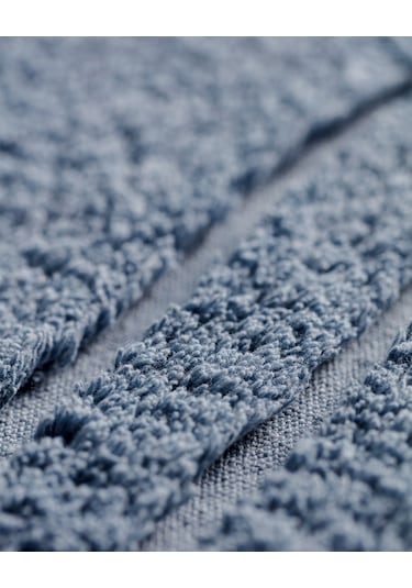 Farges 2'li Pamuklu Banyo Paspası - İndigo 8684427185285 Indigo