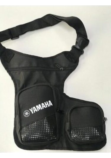 Hsb Yamaha Gri Motosiklet Bacak Çantası