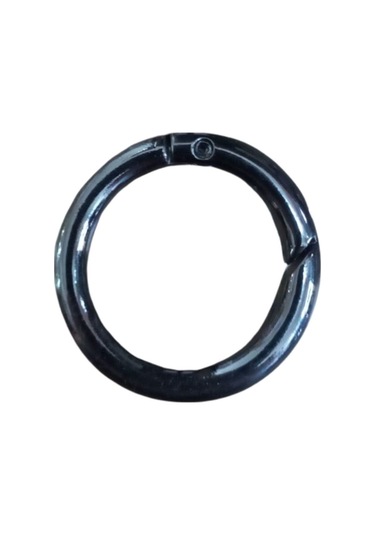 Çanta Halkası Yuvarlak 3 Cm Siyah