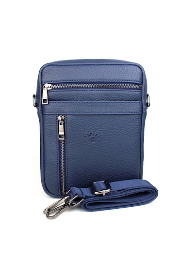 Erkek Askılı Postacı Çanta Omuz Çantası Lacivert