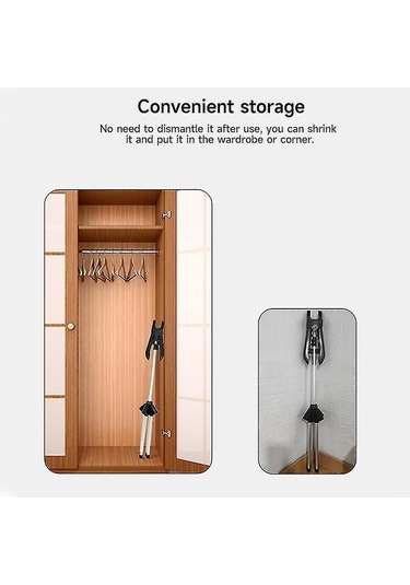 Buharlı Ütü Standı - Katlanabilir Teleskopik Çamaşır Buharlı Ütüsü, Çamaşır Buharlı Ütü Askısı, Çamaşır Buharlı Ütü Standı Diğer