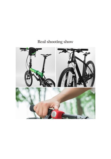 Ranyeek Yağmura Dayanıklı Yüksek Sesli Elektrikli Bisiklet Zili - 90db Silikon Kılıflı Mtb Aksesuarı 5 Renk Seçeneği Gümüş