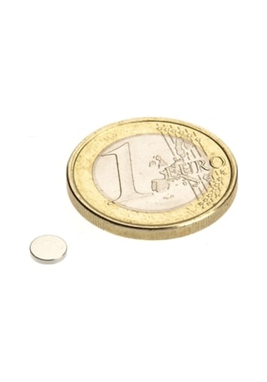 5 X 1,5 Mm Yuvarlak Neodyum Mıknatıs- 100 Adet