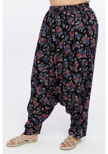 Elvira Şalvar Çok Renkli