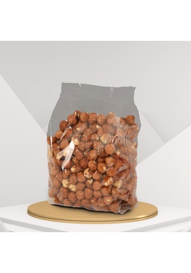 Naturel Çiğ İç  Fındık Poşet 500 G