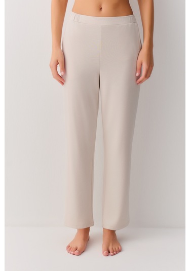Suwen Comfy Pantolon Sh26257624010 Bej