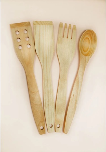 Jast Lady Mutfak Spatulası Ahşap 339028552 Bej