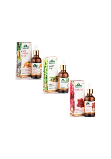 Arifoğlu Badem + Susam + Hint Yağı 3 x 50 ML