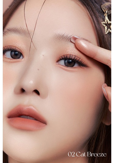 İnci Işıltılı Kremsi Dokuya Sahip Tekli Far Clio Pro Single Shadow 23fw G02 Cat Breeze