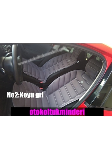 Oto Koltuk Kılıfı Minderi 2Li Ön Koltuk Ortopedik Süngerli