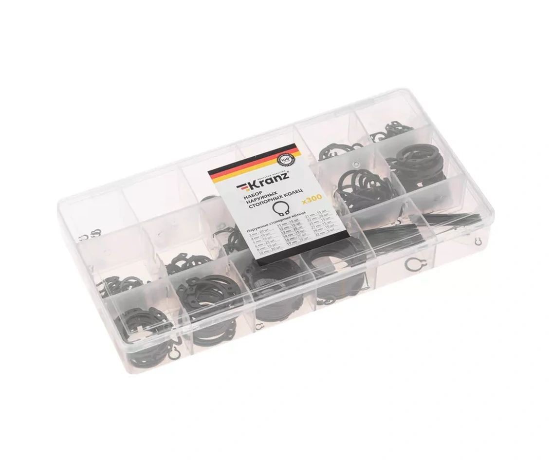 Kranz Dış Kanatlı Contalama Halkaları Seti 3 - 32 Mm 300 Adet 188131324 Diğer