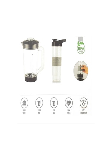 Fakir Sportic 600 W Sürahi Blender