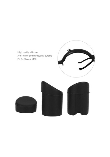 Konesam Xiaomi M365 Elektrikli Scooter İçin 5 Set Silikon Tornavida Stopu, Su Geçirmez, Kayma Direnci, Kolay Kurulum Aksesuarı