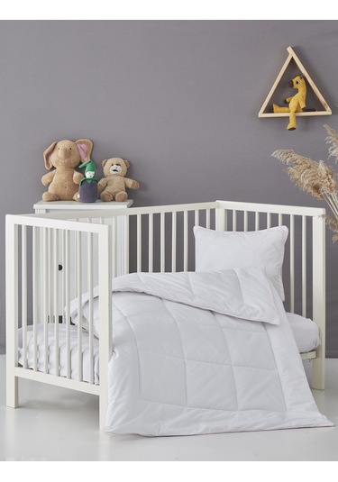 Komfort Home Pamuklu Bebek Yorganı + Yastık