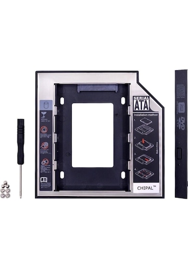Alfais 4716 9.5 MM SATA HDD Harddisk Caddy Kızak Kutu