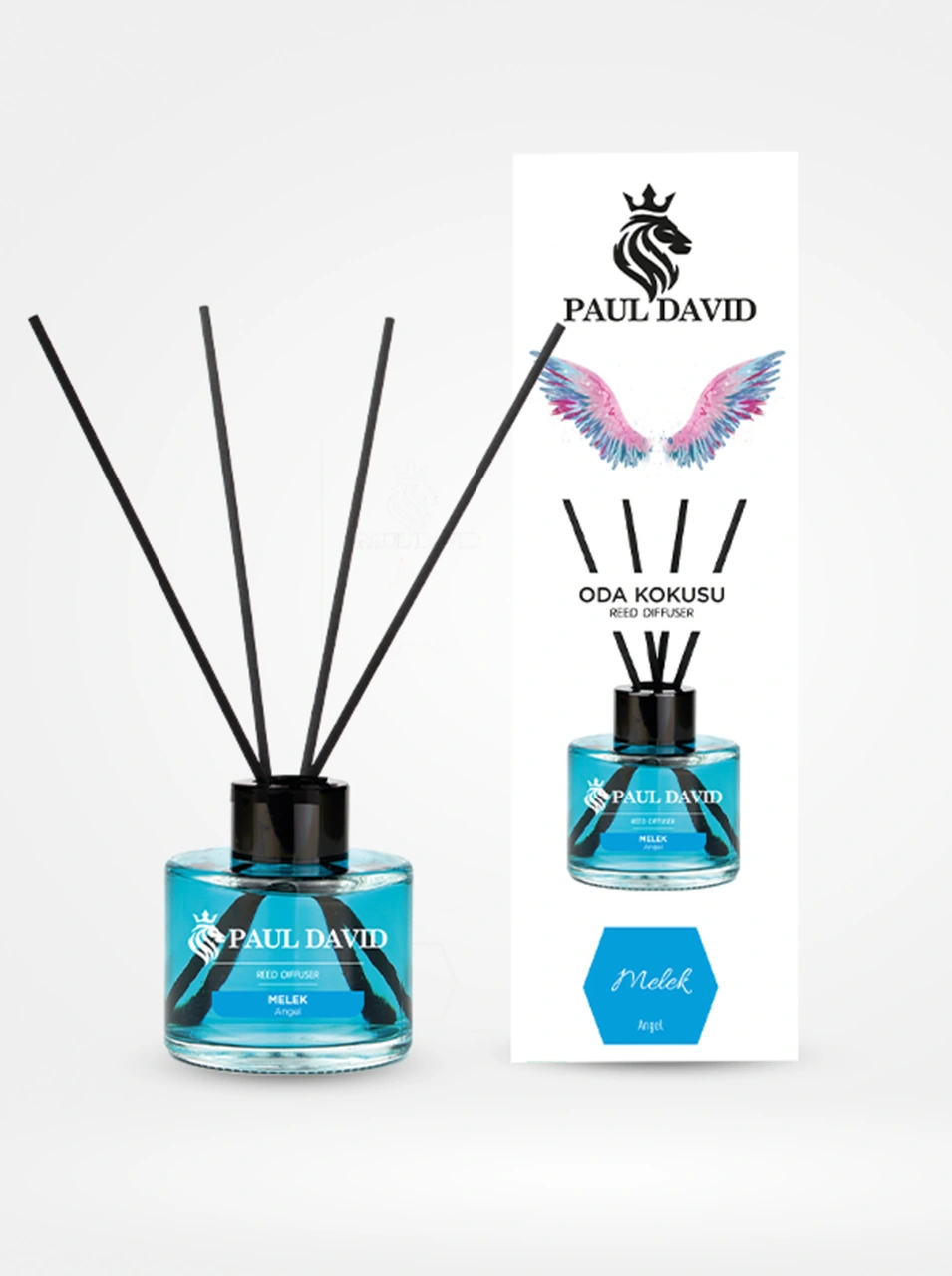 Melek Yüksek Koku Yayılımlı Dekoratif Bambu Çubuklu Oda Kokusu 145 Ml Amber