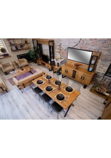 Ntconcept Ntconcept Masif Ağaç Masa Takımı