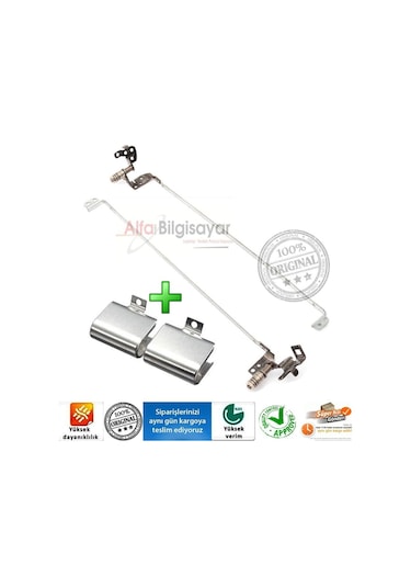 Alfabilgisayar HP Uyumlu Pavilion G6-1308Et (A8S49Ea) Menteşe Takımı ve Menteşe Kapagı