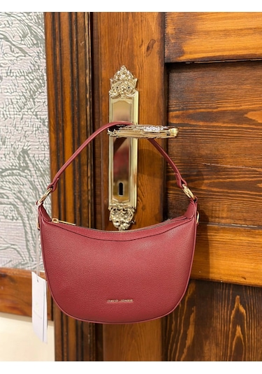 David Jones Cm7186 Kadın Bordo Omuz Çantası Çok Renkli