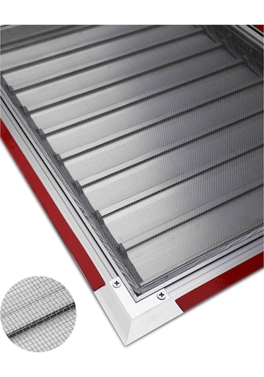 Alüminyum Menfez Parlak Yüzeysel Yapıştırma Kolsuz Hareket (33604704)