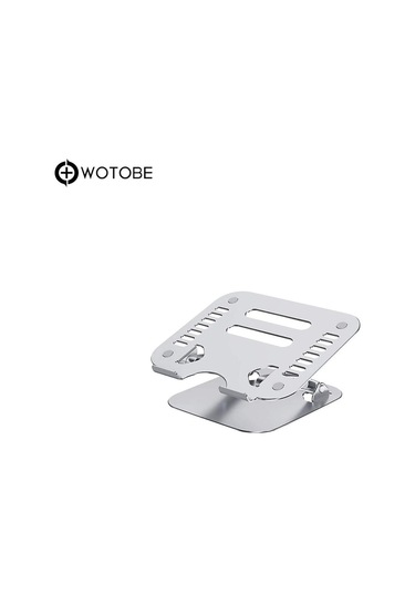 Ayarlanabilir Metal Laptop Standı Notebook Tutucu Alüminyum Macbook Uyumlu Yükseltici