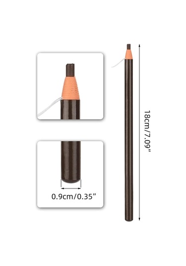 Suntek Kaş Kalemi Ter Su Geçirmez Kaş Malzemeleri Göz Kaş