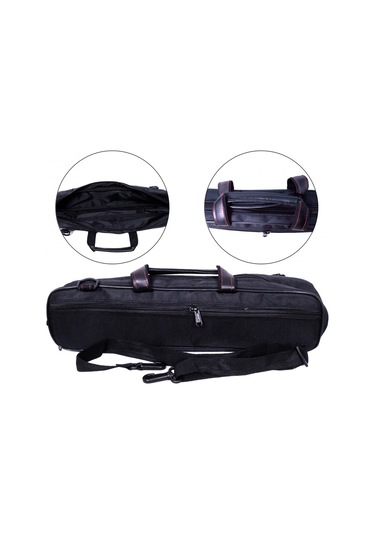 Fortex 300 Serisi Yan Flüt Kılıfı Siyah