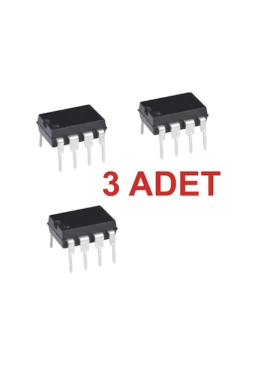 Ne555 3 Adet Dıp-8 Timer Zamanlayıcı/osilatör Entegre Rodevino