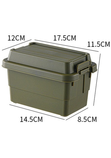 Suntek Açık Saklama Kutusu Kamp Seyahat Yürüyüş Yeşil Yeşil