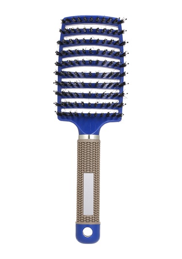 Yifomall Doğal Domuz Kılı Fırçası - Saç Masajı Ve Dolaşmayı Açan Rahat Tutuşlu Kadınlar İçin Saç Fırçası