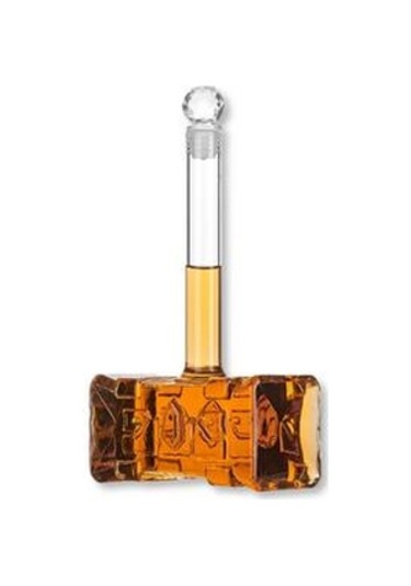 Yaratıcı Viski Dekanter 400 Ml 3d Çekiç Şeklinde Şarap Bourbon Viski Likör Şişesi Bar Dekor Için Kalça Şişeleri