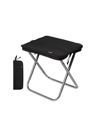 Naturehike Katlanır Tabure Taşınabilir Açık Kamp Alüminyum Sandalye Siyah Mavi