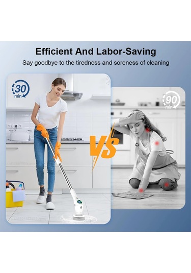 Elektrikli Temizleme Fırçası 8'i 1 Arada Çok Fonksiyonlu Ev 1 Bilgisayar