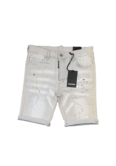 Dsqotheq Kadin Denim Short Gri