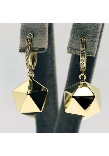 Geometrik Dizayn İkosahedron - Göğüş N11.10951