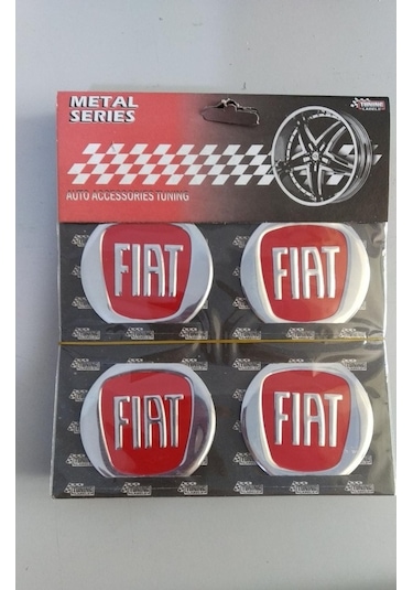 Fiat Alüminyum Yapıştırma Jant Göbeği 4'lü 60mm 437622043