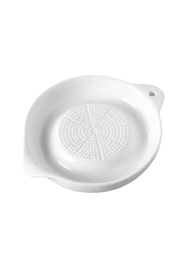 Porselen Rende Plakası Beyaz Seramik Çok Amaçlı Öğütücü Plaka Meyveler Zencefil Sarımsak Soğan Sebzeler İçin Parlatma Makinesi Beyaz