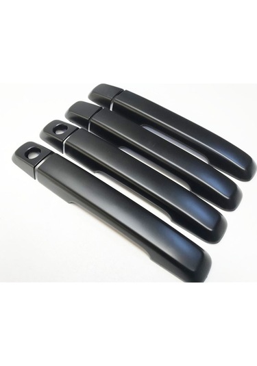 Isuzu D-Max 2017 Sonrası Mat Siyah Kapı Kolu 8 Parça Uk98