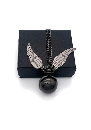 Valkyrie Harry Potter Quidditch Snitch Topu Model Kolye Köstekli Saat