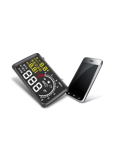 Sanal Gösterge Paneli Hud Head Up Display 5.5 İnç X3 Obd Sistem