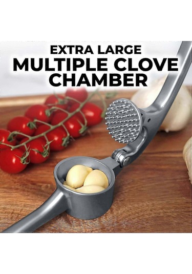 Büyük Premium Sarımsak Pres Seti - Daha Büyük Sarımsaklar İçin Da Çok Renkli