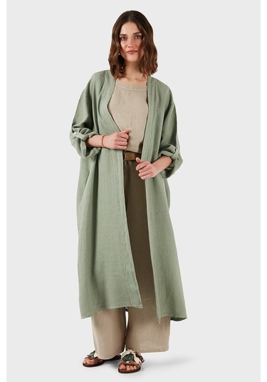 Via Dante Bayan Kimono 7183544 Haki Haki