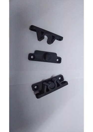 17 25 Simeklik Çıtçıt Antrasit Gri 10 Adet