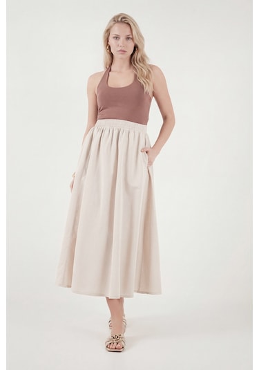 Lela Bayan Etek 668ye4449 Taş