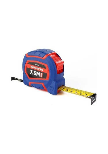 Wp261010 7,5mx25mm/25ft. Naylon Kaplama Sarı Çelik Şerit Metre