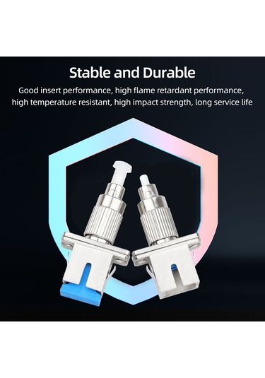 Yaozixa Fc Erkek-sc Dişi Fiber Optik Adaptörü: Yüksek Verimli, Düşük Kayıp, 1310-1550nm Dalga Boyu, 1000+ Tak-çık